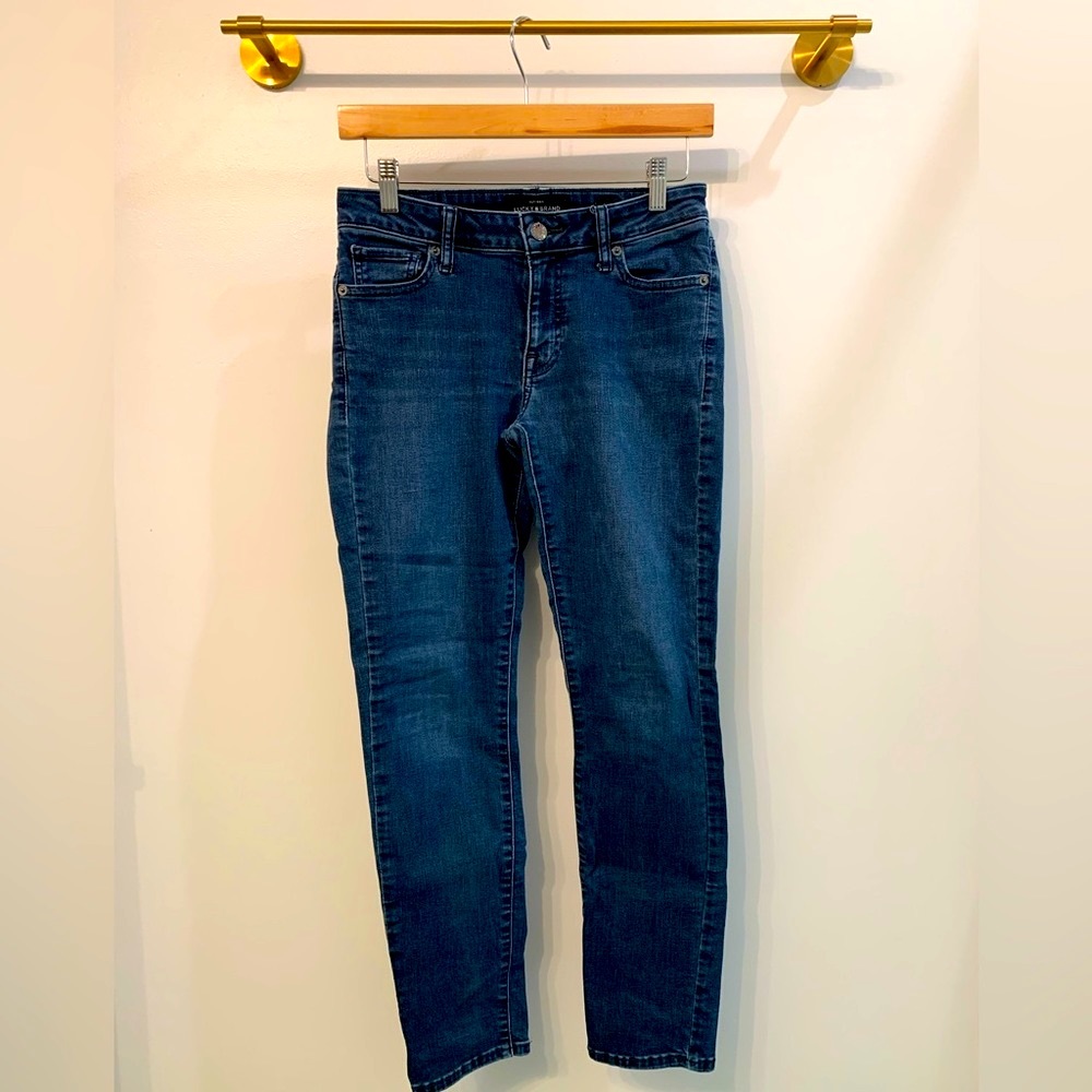 Lucky mid/low rise skinny jeans (4 pair)